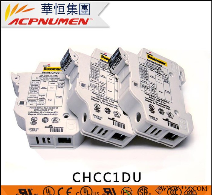 BUSSMANN CHCC1DU 600V 光伏保险丝 原装