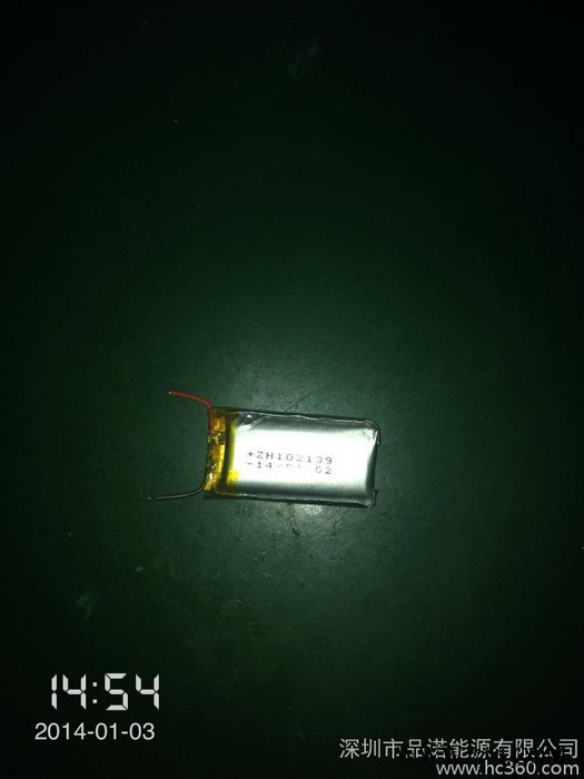供应品诺能源102139聚合物锂电池图3