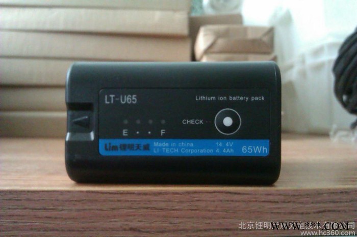 供应锂明天威LT-U65专业摄像机锂电池图3