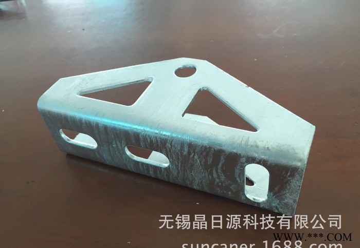 光伏支架配件，三角连接件，连接件图2