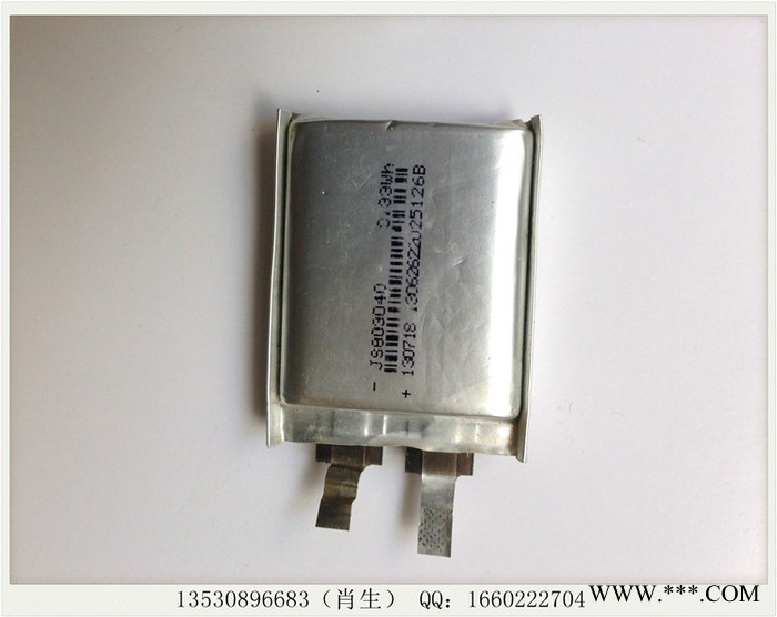 蓝牙产品专用电芯803040-920mah  移动电源专用锂电池图3