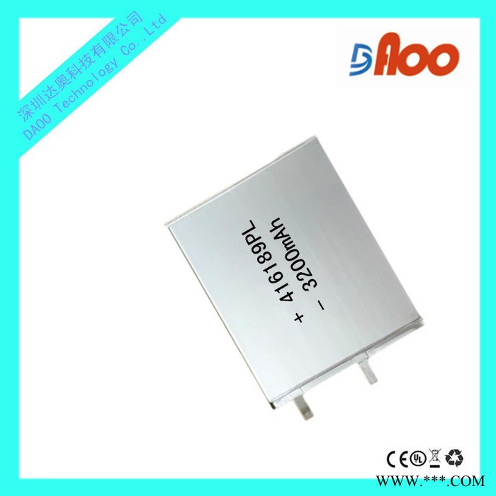 供应3.8V SONY/索尼 聚合物锂电池 416189PL 3200mAh可充电电池图3