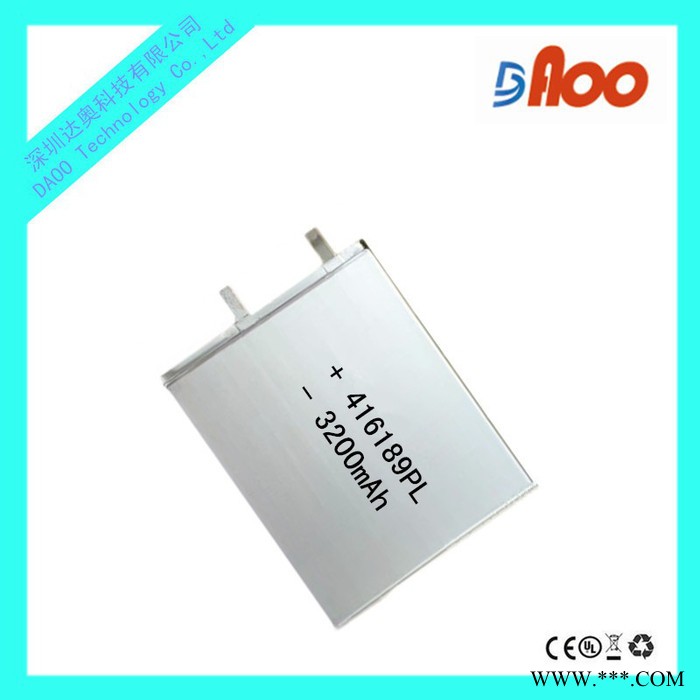 供应3.8V SONY/索尼 聚合物锂电池 416189PL 3200mAh可充电电池图4