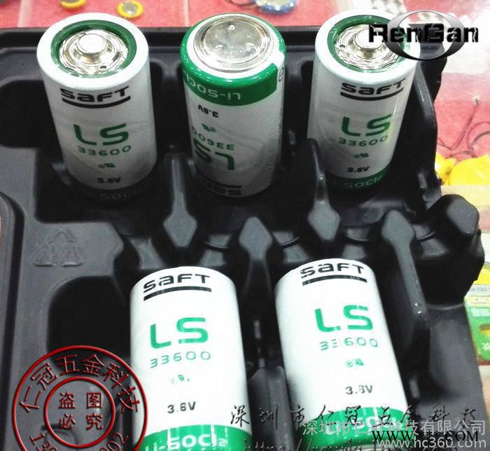 LS33600 法国帅福得SAFT LS33600 3.6V锂电池 原装正浦货图2