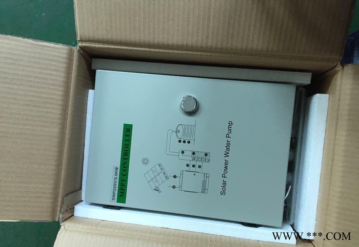 光伏水泵逆变器，太阳能光伏抽水，扬水逆变器750W图2