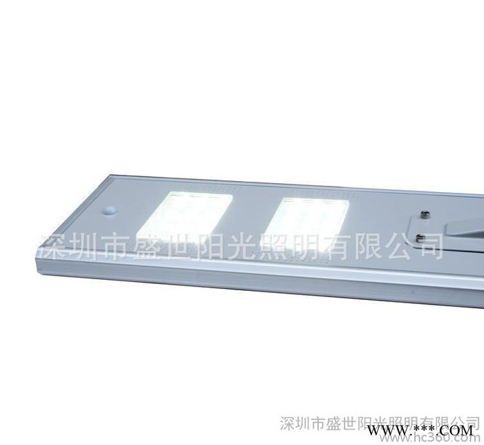 广东锂电池人体感应 一体化太阳能路灯/庭院灯20w图3