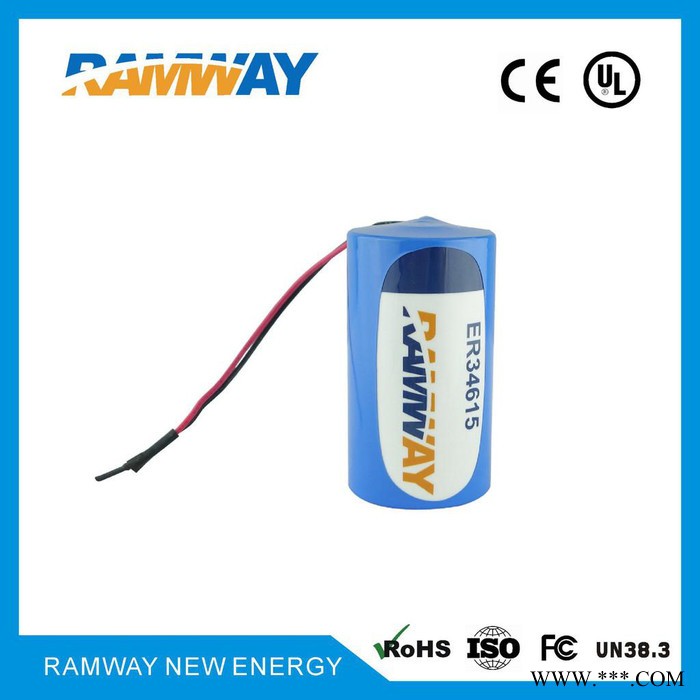 睿奕ramwayER34615 低功耗锂电池3.6V 19000mAh图2