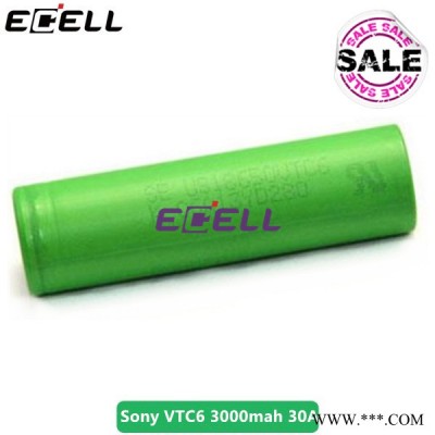 新浦货索尼Sony vtc6 3000mah 18650锂电池 索尼vtc6 30A放电