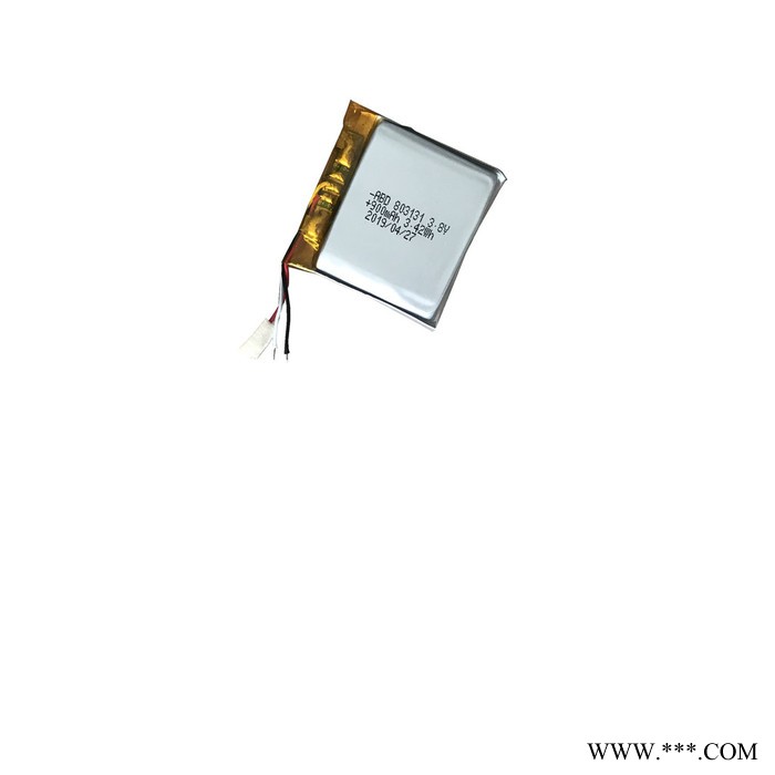 **803131聚合物锂电池 900mAh3.7V美容仪专用锂电池 可充电锂电池 **803131锂电池图3