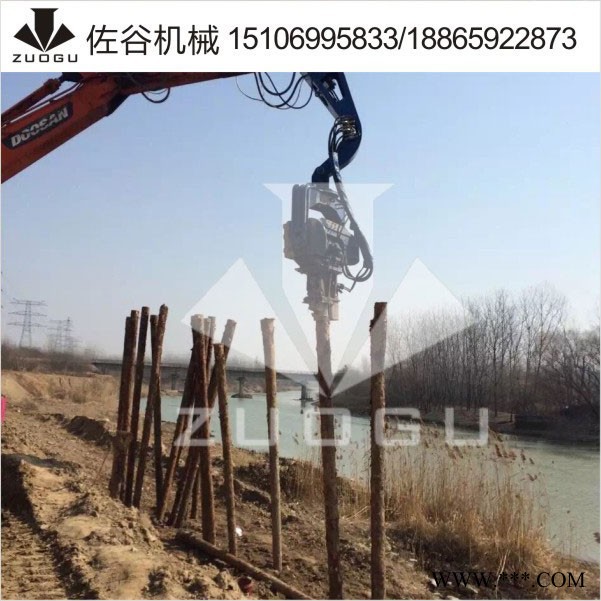 山东佐谷机械  液压打桩机 光伏桩打桩机 打桩机械图4