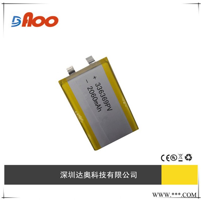 聚合物锂电池 鸿德 2060mAh 336369PV 3.7V图3