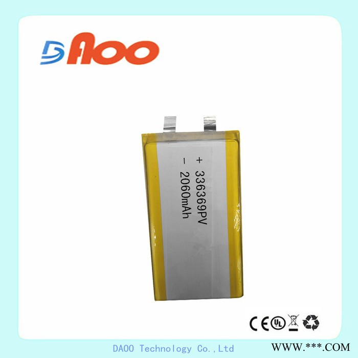 聚合物锂电池 鸿德 2060mAh 336369PV 3.7V图5