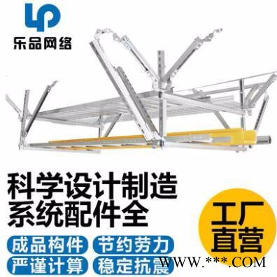 乐品 c型钢抗震支架 抗震光伏支架 侧向双向排水消防管桥架抗震防震图2