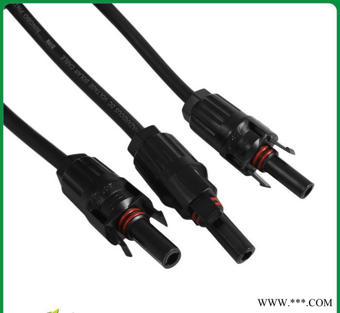 直销光伏防水连接器 PV太阳能MC4连接器 3转1Y型分支接图3