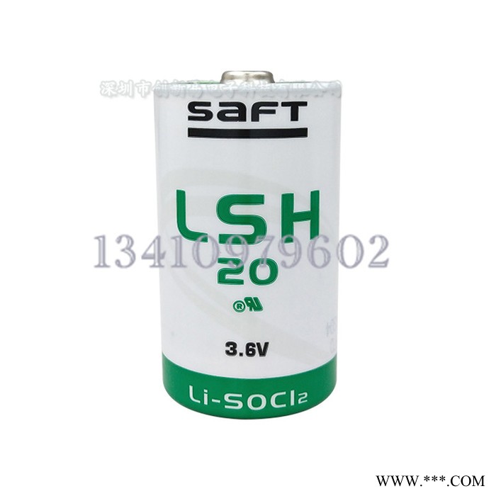 【现货批发】原装SAFT帅福得LSH20工控PLC锂电池1号D型3.6V带插头图6