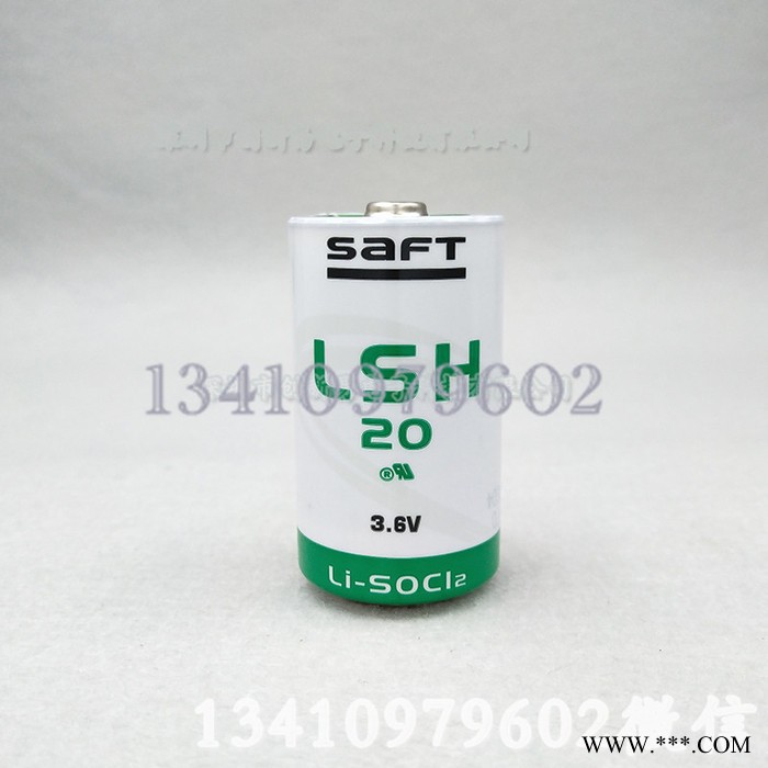 【现货批发】原装SAFT帅福得LSH20工控PLC锂电池1号D型3.6V带插头图2