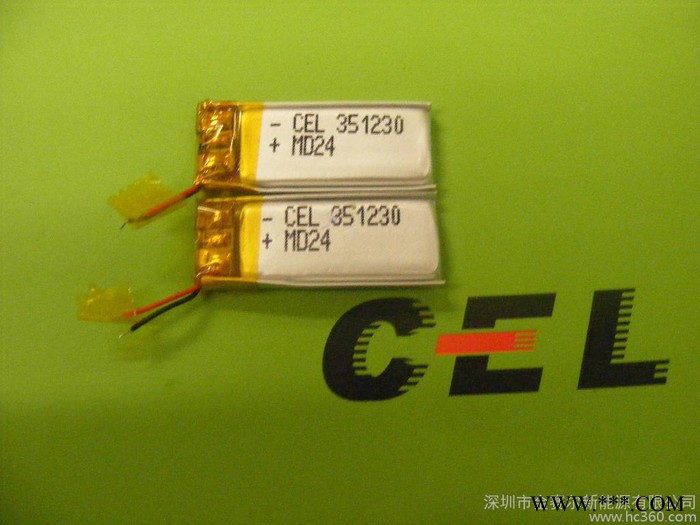 供应351230-80MAH  3.7V 聚合物电池 锂电池图3