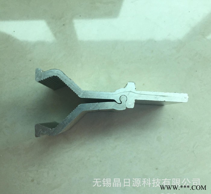 光伏支架配件，彩钢瓦夹具，角驰三夹具，铝合金夹具图3