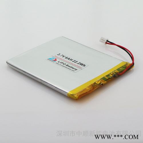 中顺芯 6000mAh 528095 3.7V聚合物锂电池图2