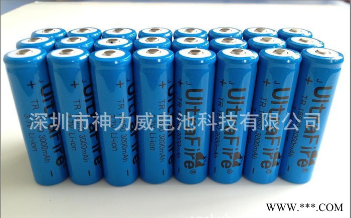 UltraFire 神火 充电尖头锂电池 强光手电筒1865图3
