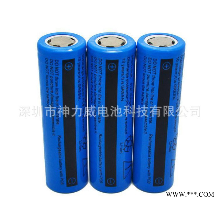 UltraFire 神火 充电尖头锂电池 强光手电筒1865图2