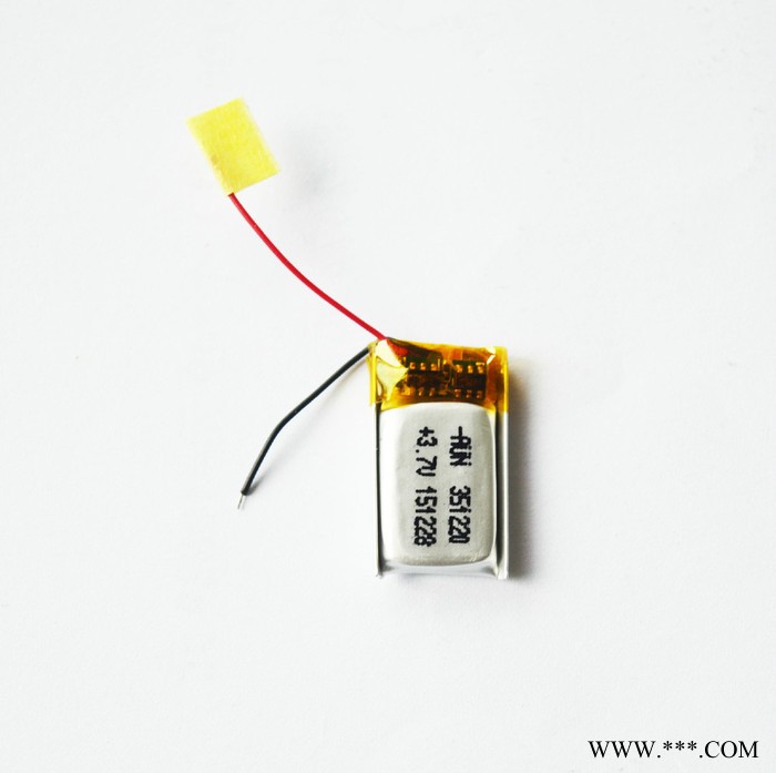 欧能Aun351220聚合物充电锂电池 可用于穿戴设备及其它电子产品可定制电池规格图2