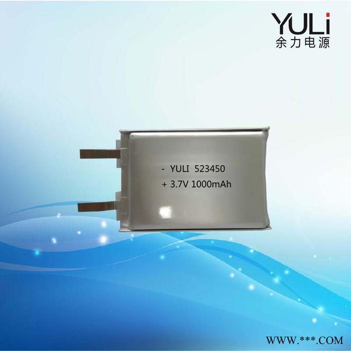 YULI 523450 3.7V 1000mAh锂电池图2