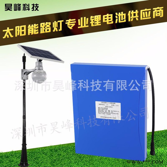 昊峰科技18650  12V48AH太阳能路灯锂电池组图4