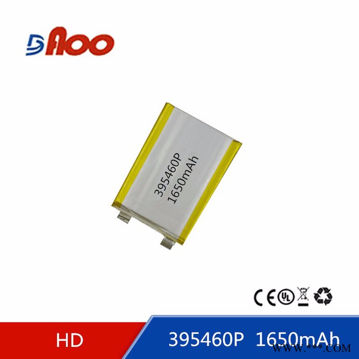高品质  聚合物锂电芯 395460P 3.7V 1650mAh 可充电锂电池图4