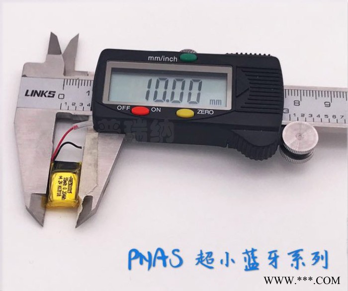 超小型蓝牙耳机专业用锂电池圆型方形可选图5