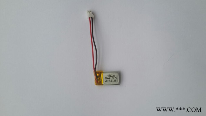 供应ZNLZNL451220-80mAh  3.7V蓝牙牙机等产品通用锂电池图3