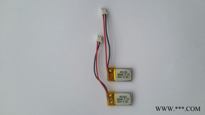 供应ZNLZNL451220-80mAh  3.7V蓝牙牙机等产品通用锂电池图2