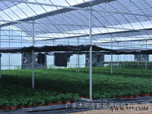 全国业务 太阳能农业大棚 光伏农业生态种植大棚 温室大棚种植光伏发电系统 太阳能发电系统安装图2