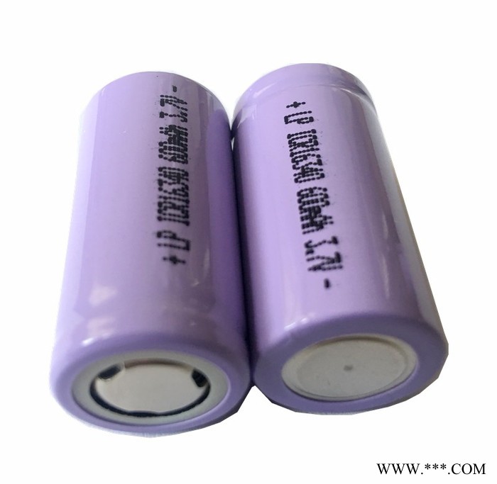 供应三元材料3.7V16340 600mah圆柱锂离子电池 激光笔录音笔 导航仪 美容笔锂电池图3