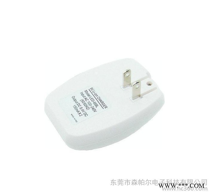9V 美规充电器 8.4V 美规锂电池充电器，智能万用表电池图3