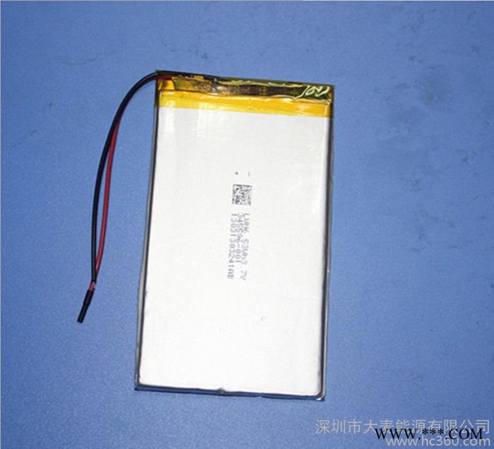 3.7V聚合物锂电池平板电脑手机背夹充电宝电芯345596型图2