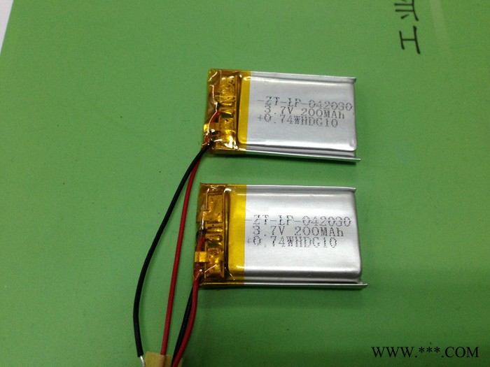 供应042030行车记录仪点读笔按摩器锂电池 充电打火机聚合物电池图3