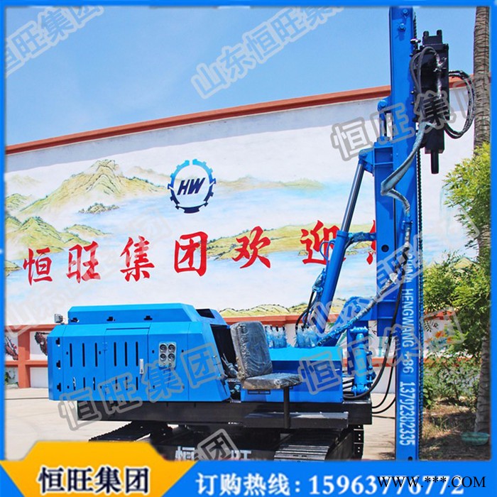 恒旺**HWZG-600L履带压桩机光伏按桩机液压压桩机图4