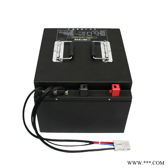 全裕科技驾驶式洗地机电池24V200Ah 洗地机锂电池组L24200-WM001配充电器 29.2V30A图3