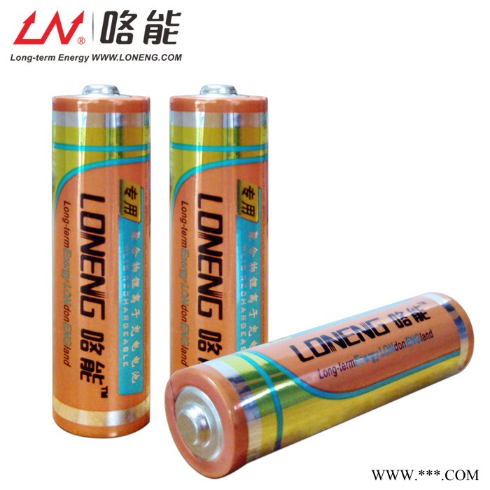 LN咯能5号可充电麦克风锂电池/1.5V通用KTV无线话筒专用AA电池1节图2