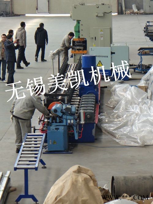 美凯机械+C型钢光伏支架成型设备+C型钢设备,电缆桥架生产设备,光伏支架设备,脚踏板成型机设备,电缆桥架设备，脚踏板成型图3