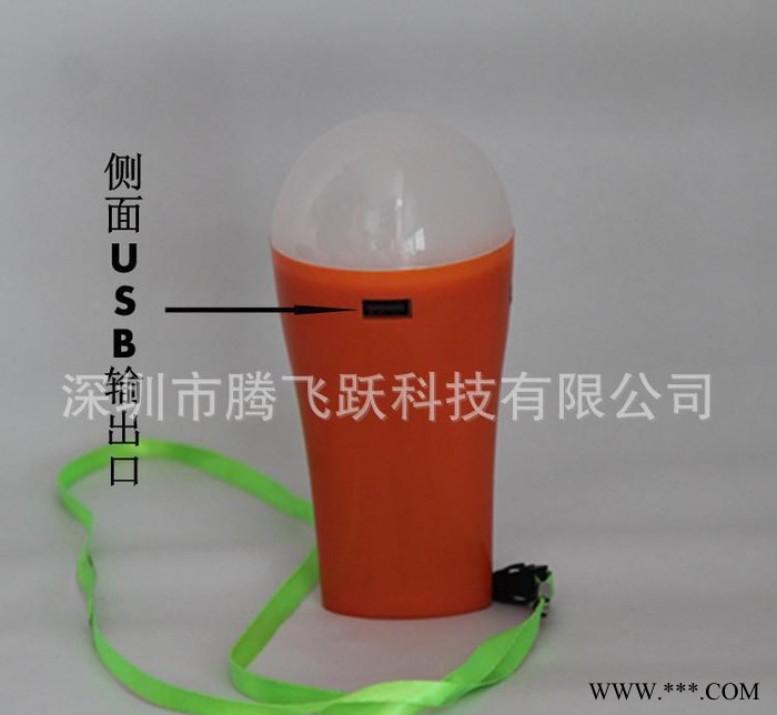 多功能LED球泡灯，帐篷灯，18650锂电池灯，野营灯 光伏图3