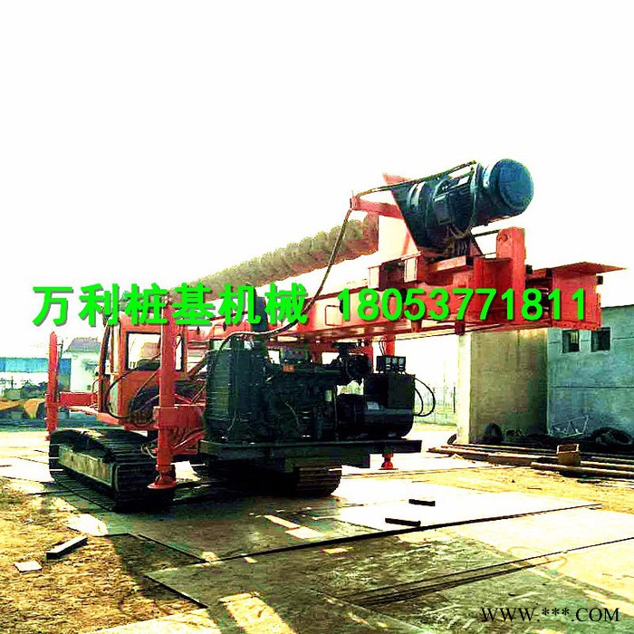 万利供应光伏长螺旋打桩机 履带螺旋光伏打桩机 光伏长螺旋打桩机 履带螺旋光伏打桩机图3