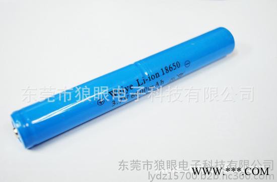 18650锂电池两并6000mAh 双并18650充电锂电池 防爆手电充电电池图3