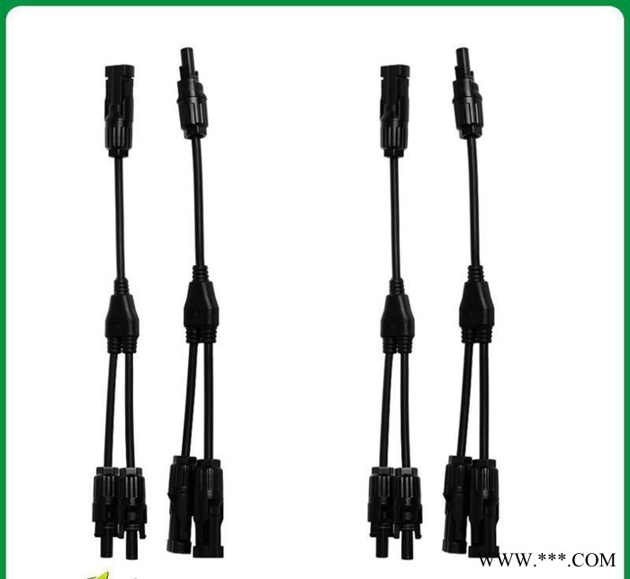 MC4分支光伏连接器PV防水连接器 2转1  Y型MC4分支图3