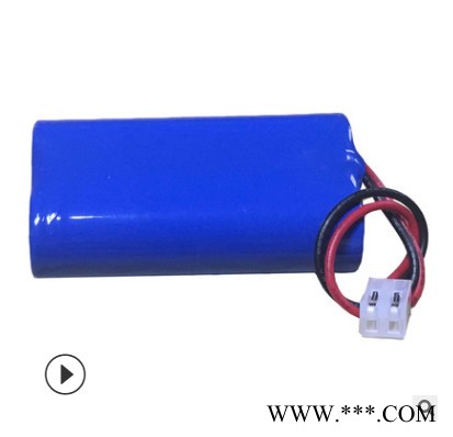 振博18650 两串**18650 7.4V 2200容量出引线 锂电池厂家 工业电图4