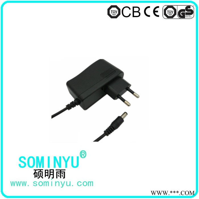 电源厂家制造12.6v1a锂电池专用电源适配器KC KCC认证充电器图2