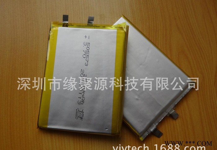 直销聚合物电池\移动电源电池\锂电池505573-2500毫安图2