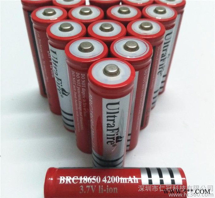 神火18650锂电池 4200mAh 强光手电筒电池 充电宝电池 量大再包邮图3