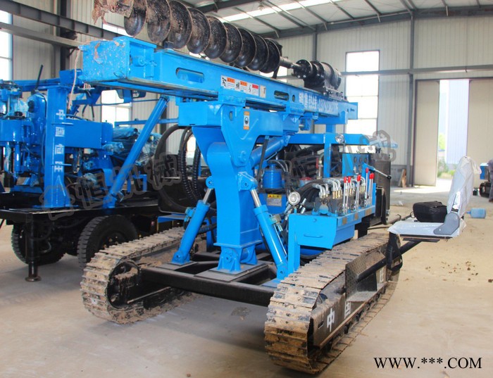 HZY-300L履带式全液压打桩机太阳能光伏打桩机图3